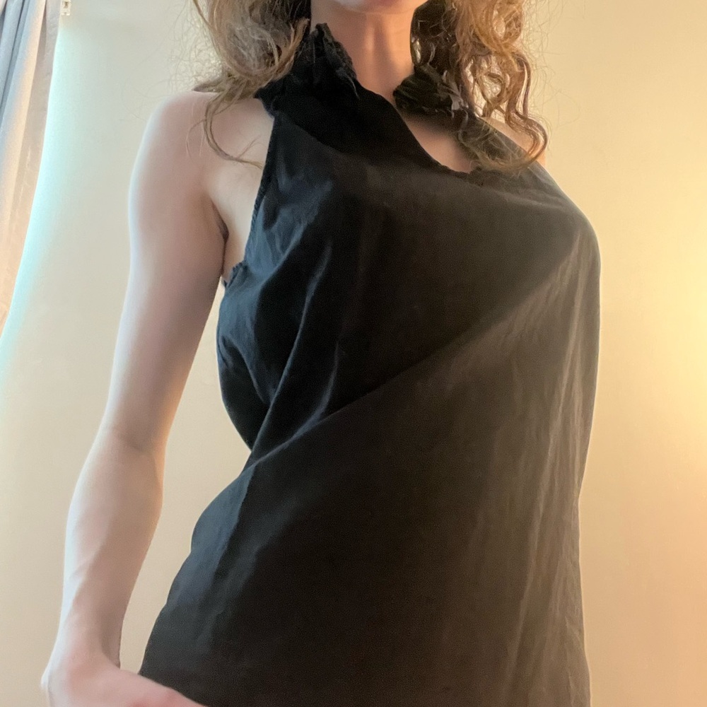 Elegant Black Sleeveless Top